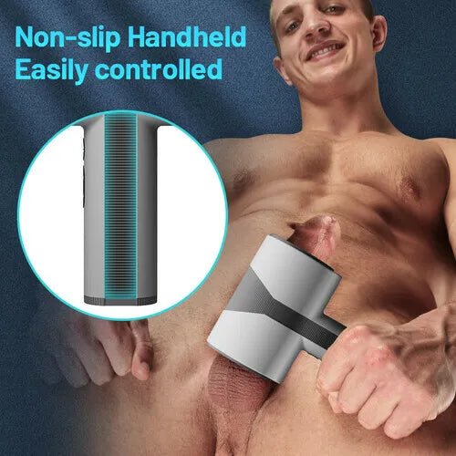 Versatile 3-in-1 Masturbator – Dual Separate Sleeves with Rotating & Thrusting Action