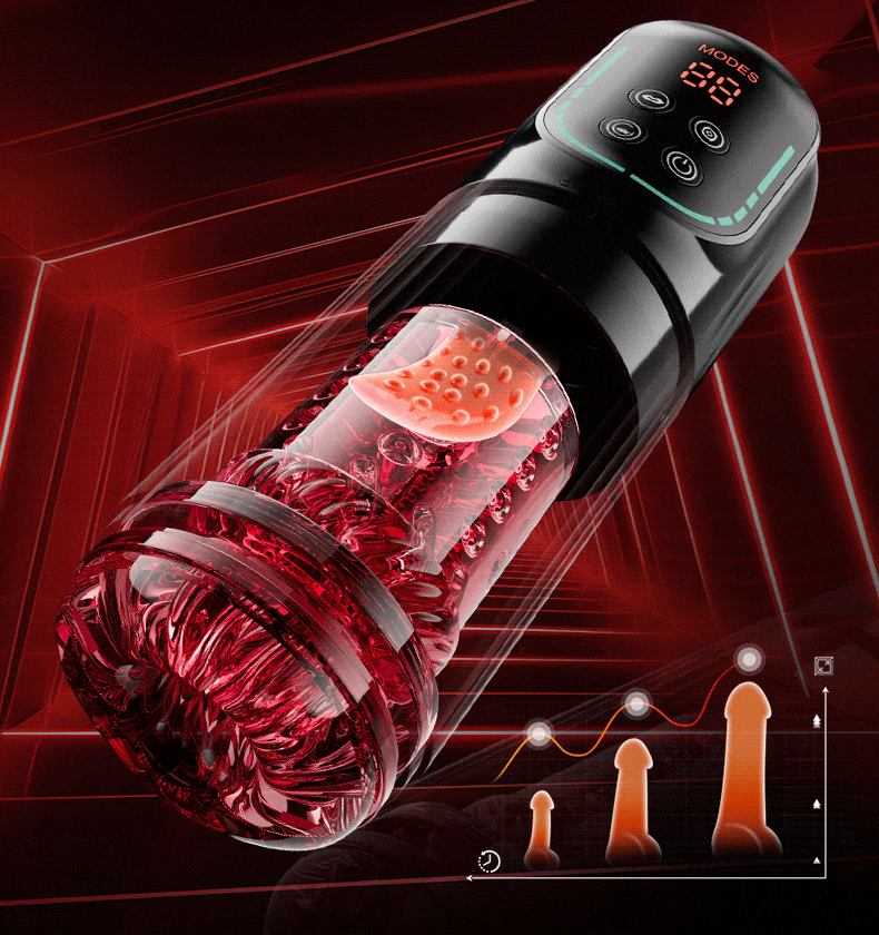 XR4Pro: Male Masturbation Toy with 7 Thrusting Rotating Vibrating XR4Pro: Male Masturbation Toy with 7 Thrusting Rotating Vibrating