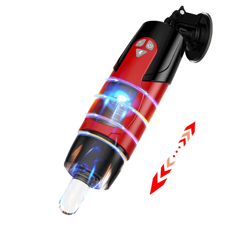 Hands-Free Male Masturbator Realistic Rotation Thrust Stroking Oral Sex Machine