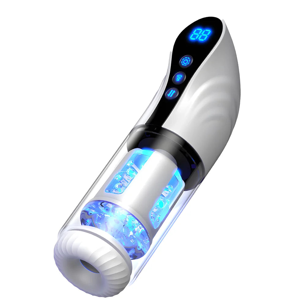 Automatic Stroker 9 Sucking Rotating Thrust Deep Insertion Transparent Body