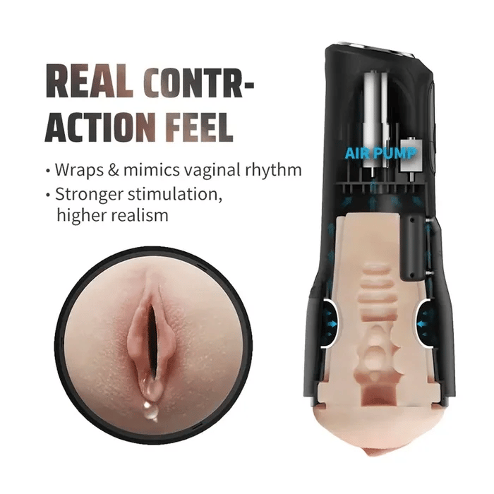 XS7: Automatic Stroker With 7 Suction & 7 Vibration Modes