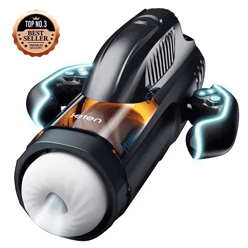 XS9: Best Sucking Masturbator with 10 Thrusting, Suction & Vibration Modes Best Male Sex Toy - Masturbatorhub