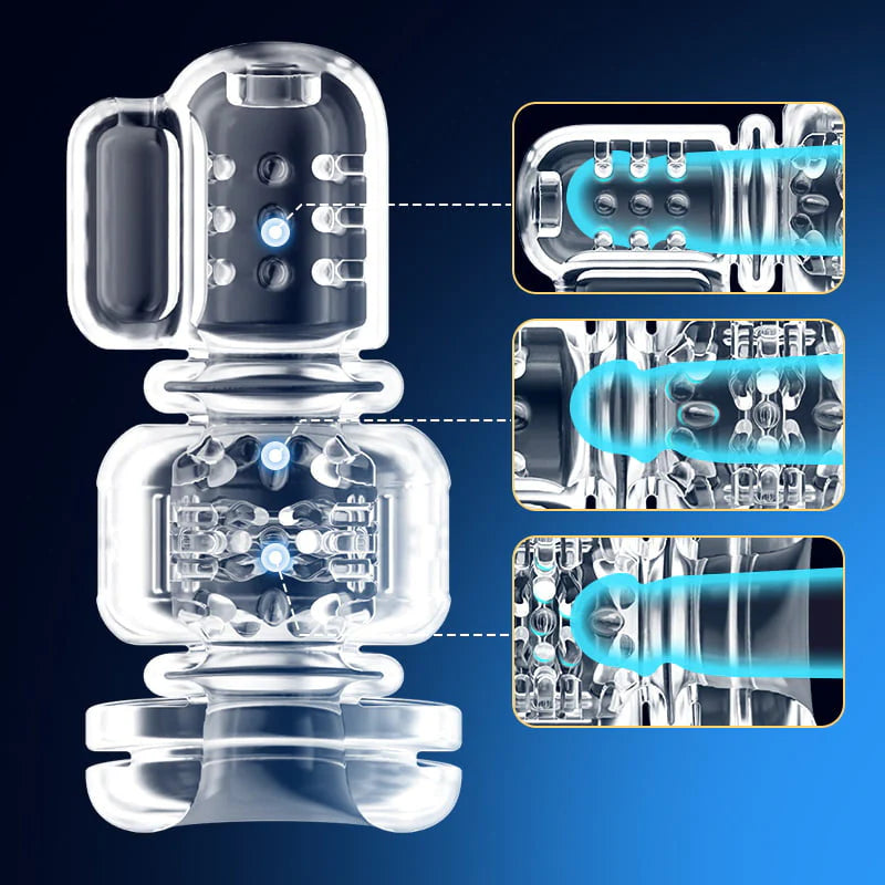 XT2: Wearable Male Stroker Thrusting 300 Thrusts/Min Masturbation Cup