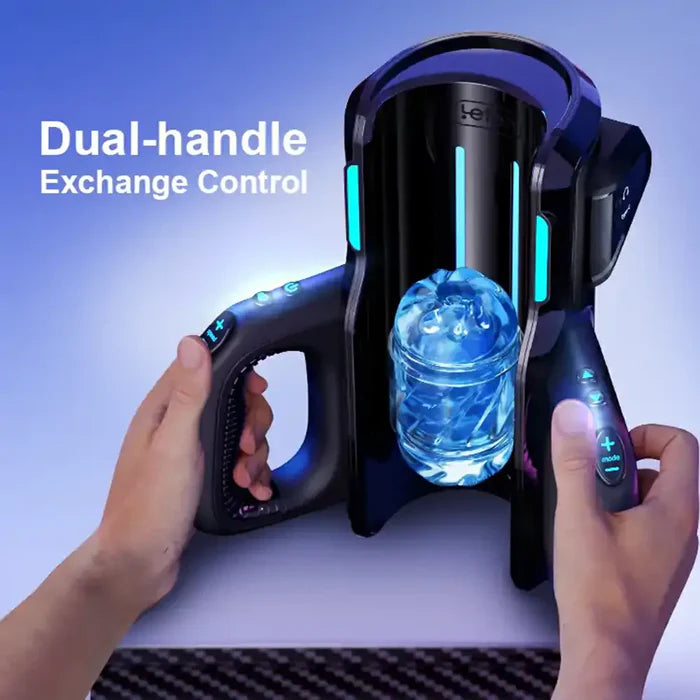 XT5: Jerk Off Machine With 2 Sleeves 10 Modes & 10 Speeds Male XT5: Jerk Off Machine With 2 Sleeves 10 Modes & 10 Speeds Male