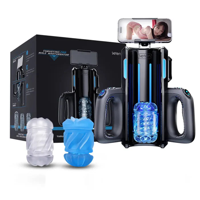 XT5: Jerk Off Machine With 2 Sleeves 10 Modes & 10 Speeds Male XT5: Jerk Off Machine With 2 Sleeves 10 Modes & 10 Speeds Male