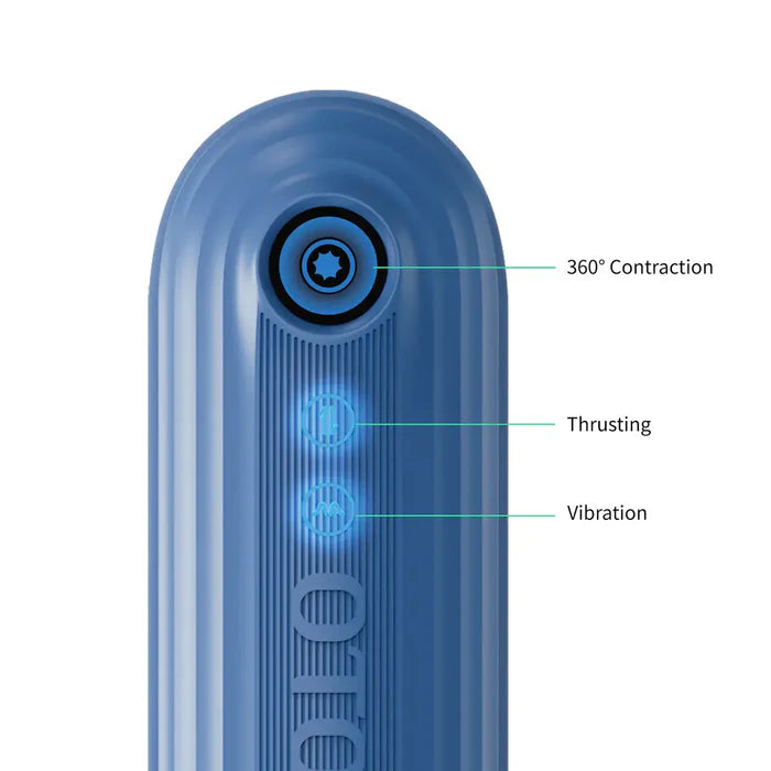 XT9: Shower Massager With Thrust Vibration & 360° Adjustable Retraction Functions