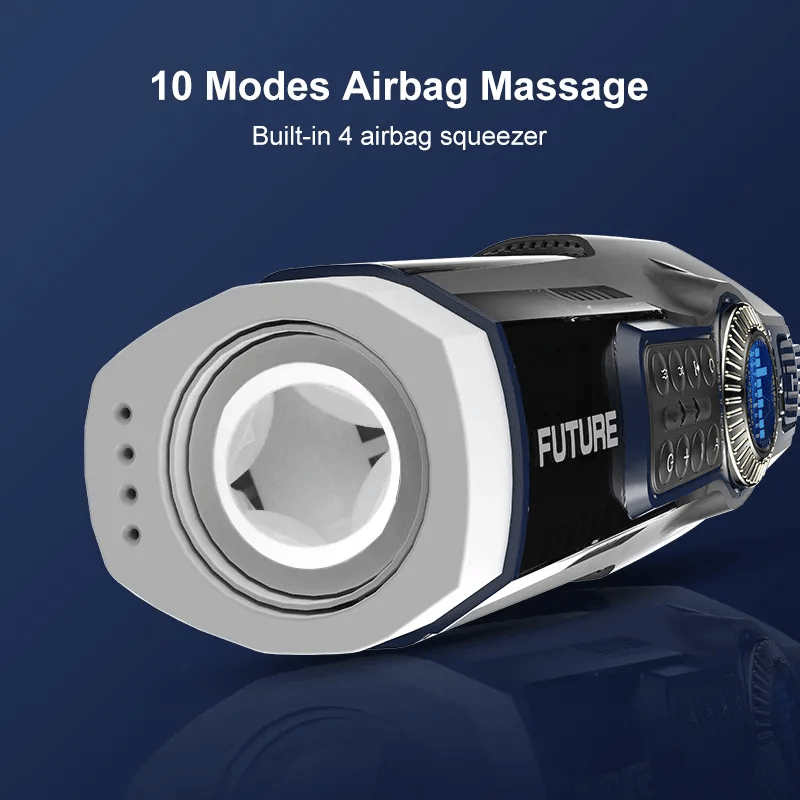 708 Future Pro Luxury Stroker with 10 Airbag Massage Modes and Heated Drying
