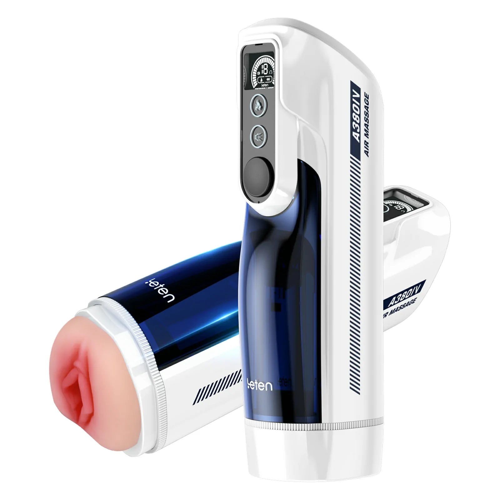 A380 IV Realistic Male Masturbator10 Thrusting & Rocking Heating Voice