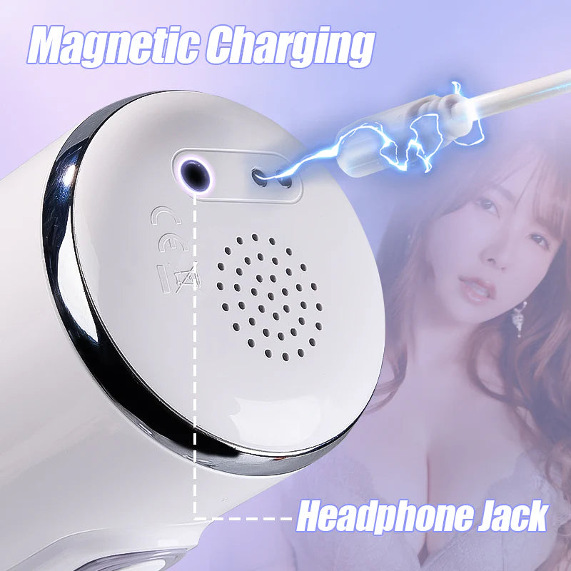 High-End Male Blowjob Machine 3d Realistic Sleeves 10 Vibrating