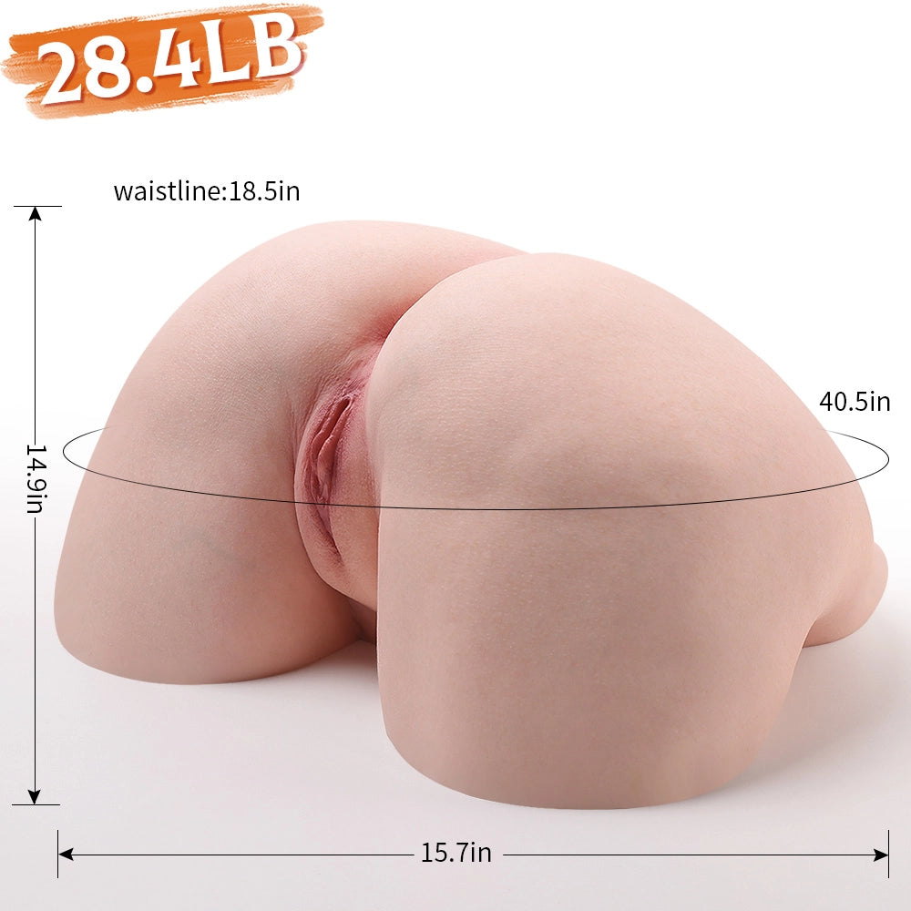 Linda-28.4LB Liquid Silicone Big Ass Sex Torso Masturbator