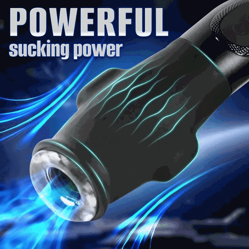 XS3: Small Penis Masturbator with 5 Suction & 9 Vibration Modes, Snug Narrow Canal