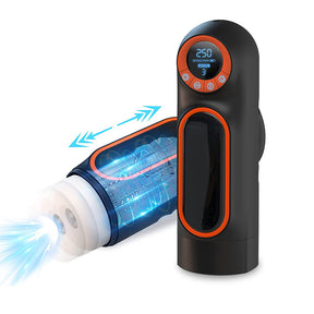 4 In1 Telescoping & Sucking & Vibrating Male Masturbator