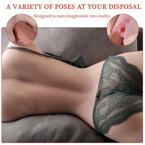 Hermosa-19.16LB 3 In 1 Best Torso Sex Toy