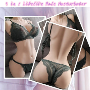Hermosa-19.16LB 3 In 1 Best Torso Sex Toy