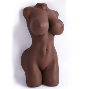 Kiara-61.7LB Lifelike Full Size Black Sex Toy Torso
