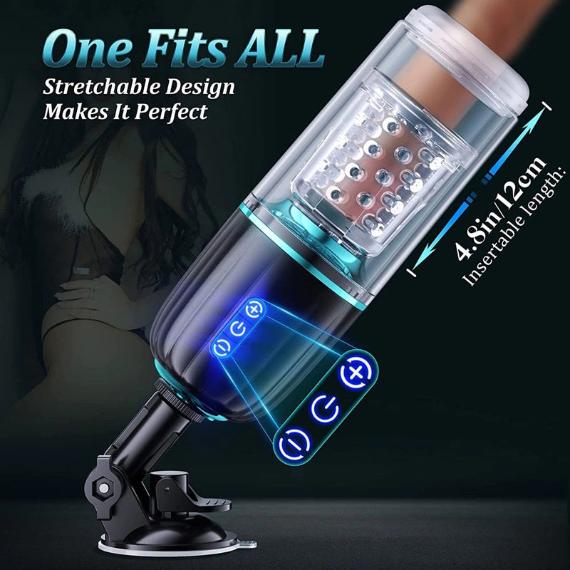 7 Thrusting & Rotation Modes Automatic Penis Stroker