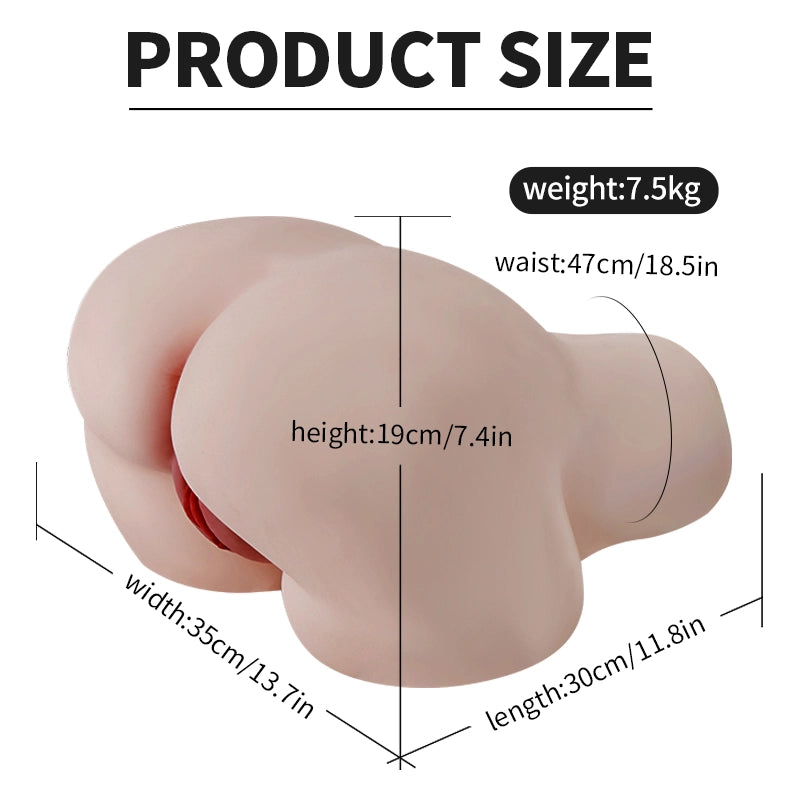 Trudie-16.53LB Big Ass Sex Toy For Men